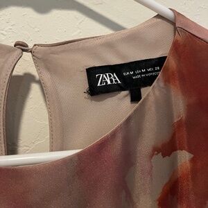Zara satin dress